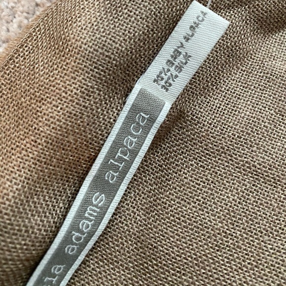 Alicia Adams alpaca and silk scarf - Picture 3 of 6